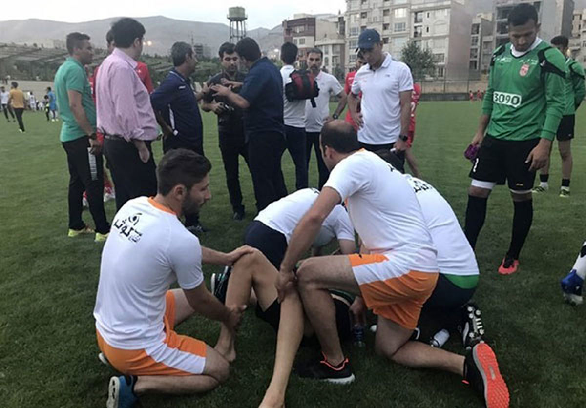 گلر تراکتورسازی به بیمارستان منتقل شد