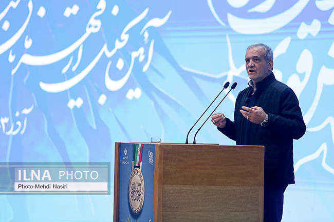 مراسم تجلیل از مدال‌آوران المپیک و پارالمپیک پاریس با حضور رییس جمه