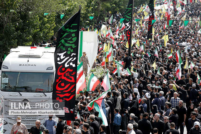 مراسم تشییع شهدای اقتدار - تهران / 2