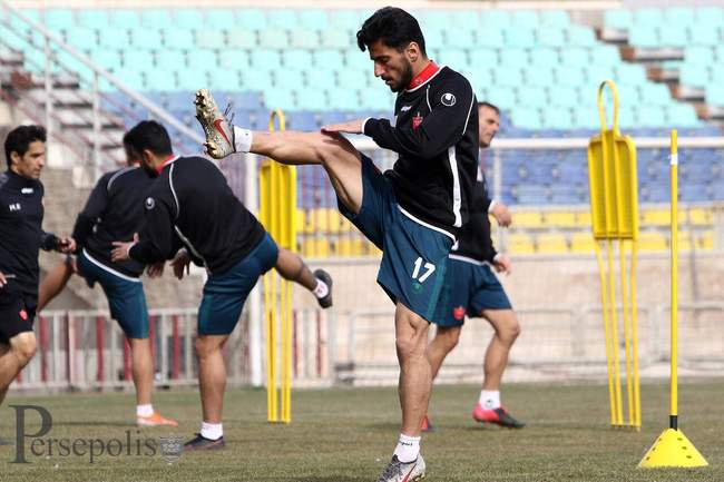 گزارش تصویری از تمرینات پرسپولیس 
