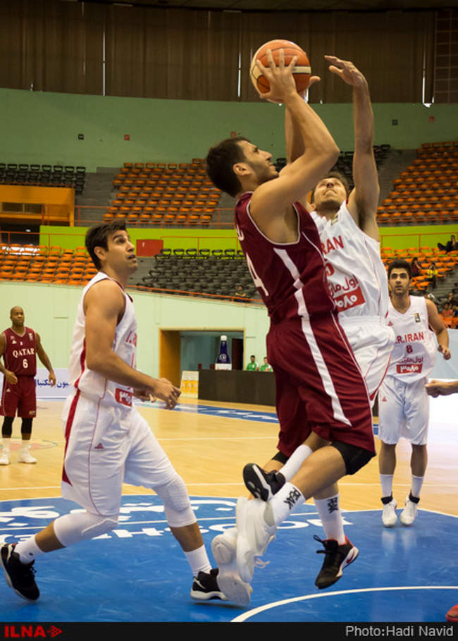 مسابقات بسکتبال آسیا چلنچ /ایران - قطر