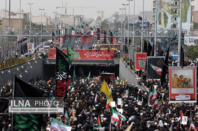 مراسم تشییع شهدای اقتدار - تهران / 2