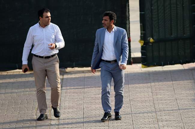 تصاویر تمرین فولاد خوزستان پیش از اعزام به شهر کرمان 