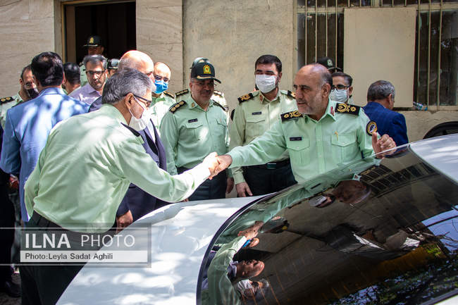 برگزاری مراسم تودیع و معارفه رییس پلیس آگاهی تهران