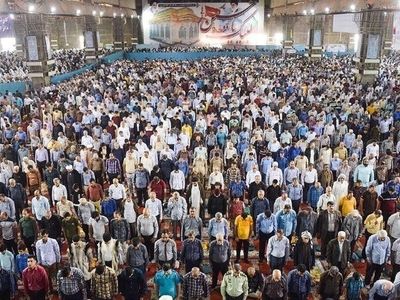 برگزاری نماز عید سعید فطر در نقاط مختلف خوزستان