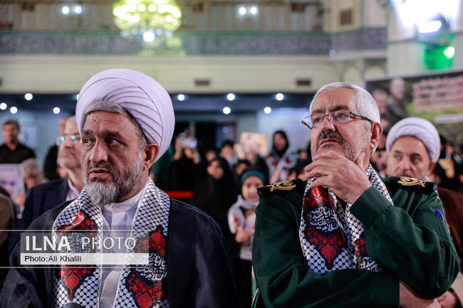 گرامیداشت اولین سالگرد شهادت سپهبد پاسدار حسین سلامی