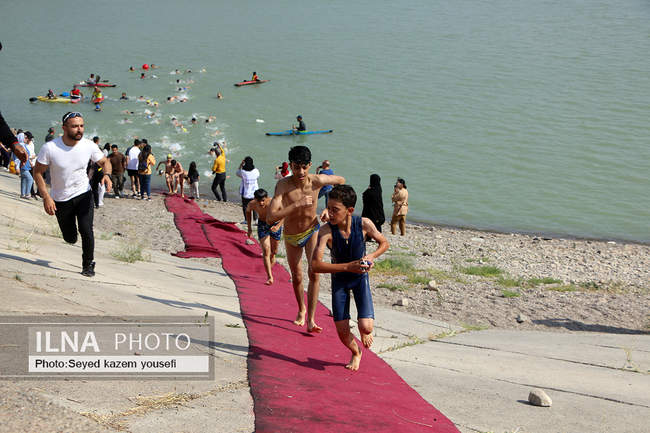 مسابقات ترای اتلون قهرمانی کشور در تبریز