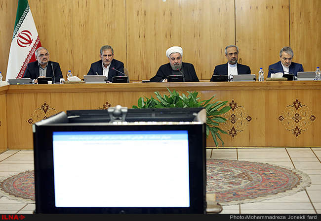 جلسه هیات دولت 