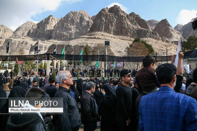 حال و هوای گلزار شهدای کرمان قبل از حضور سردار