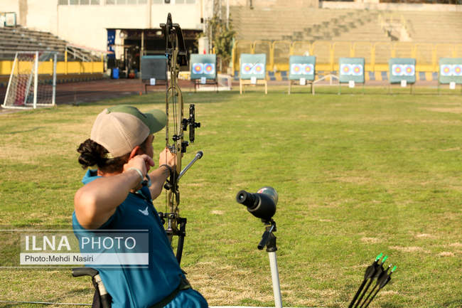مسابقات قهرمانی کشور تیروکمان جانبازان و توان یابان