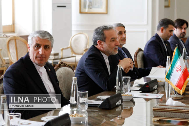 دیدار وزیر امور خارجه ایران و قزاقستان