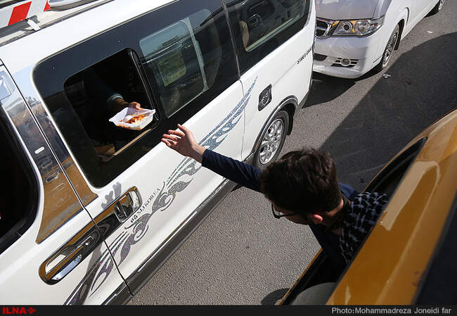 راهپیمایی زائران اربعین حسینی از نجف تا کربلا/2