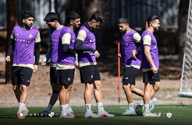 تمرین پرسپولیس