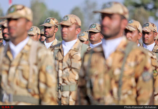 گزارش تصویری از مراسم تحلیف سربازان آموزشی پادگان 02 نیروی زمینی ارتش