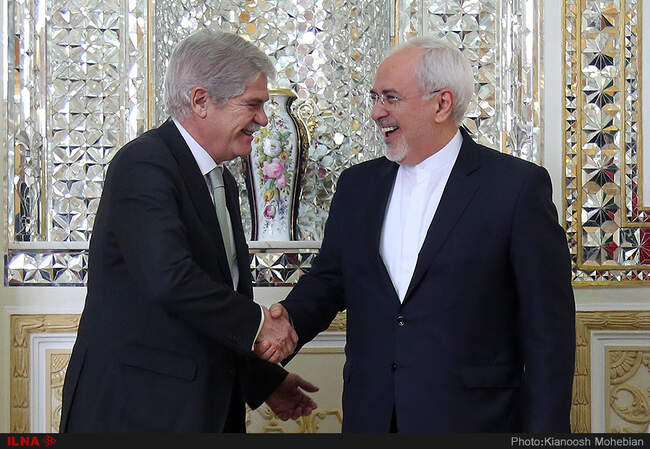 Meeting of Foreign Ministers of Iran and Spain