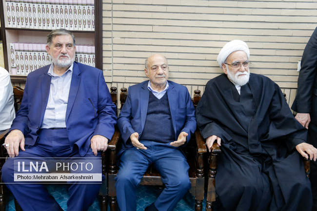 مراسم ختم مادر رئیس جمعیت هلال احمر 