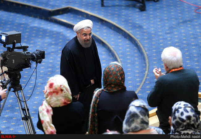 مراسم افتتاحیه هفدهمین کنوانسیون جهانی راهنمایان گردشگری با حضور رئیس جمهور