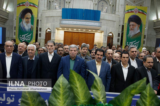  آیین تجدید میثاق جامعه کار و تولید با آرمان‌های بنیان‌گذار نظام جم�