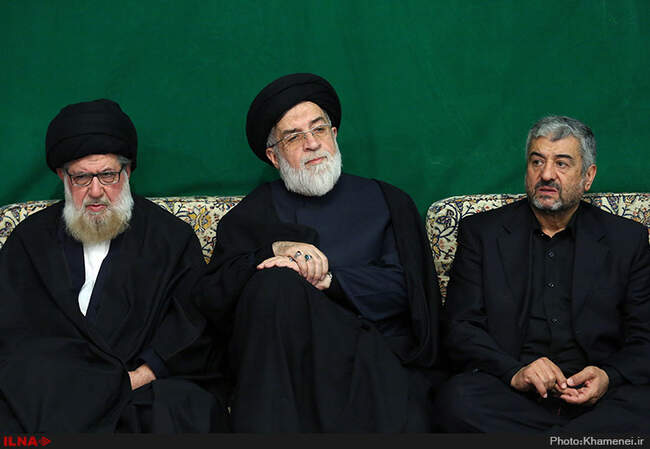 عزاداری شب تاسوعا در حسینیه امام خمینی