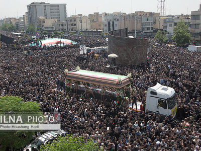 Tehran starts mass funeral for President Raisi, companions