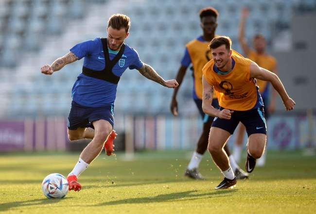 آخرین تمرین انگلیس پیش از جدال با سنگال (گزارش تصویری )