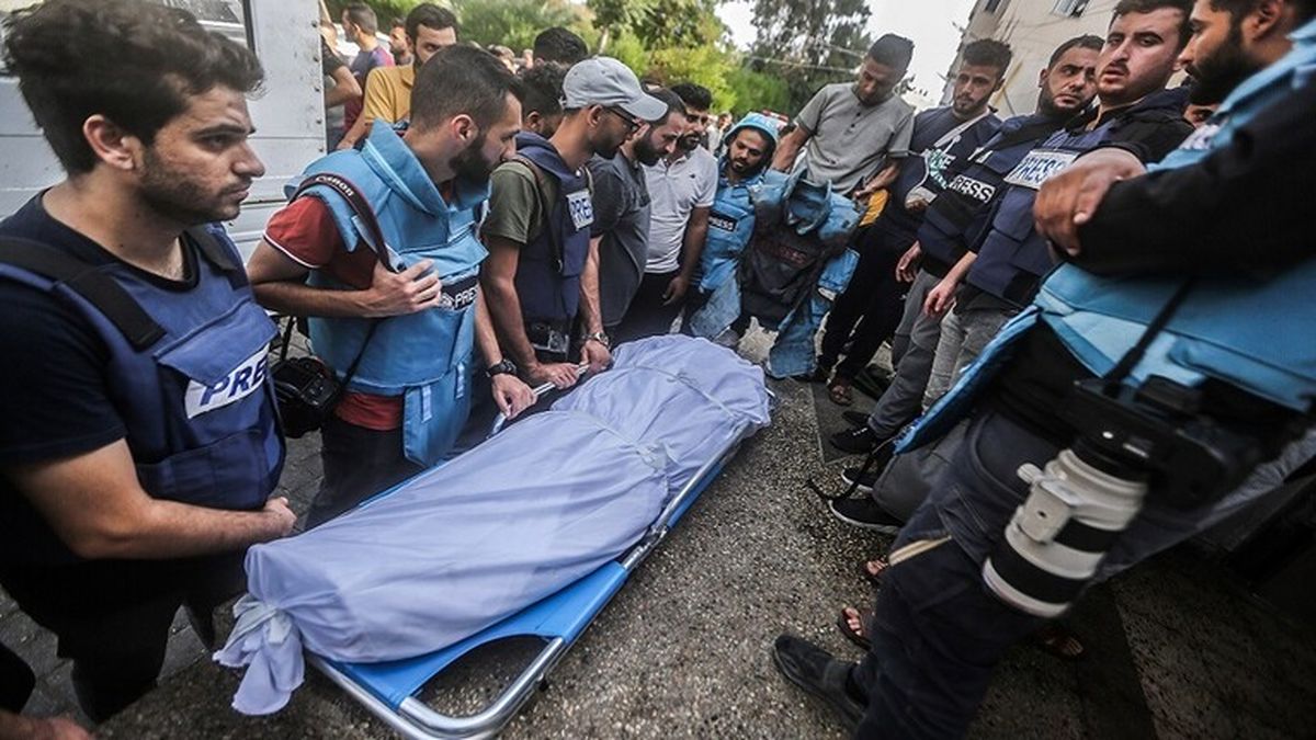 کشته شدن ۲۲  خبرنگار در جنگ اخیر  در خاور میانه