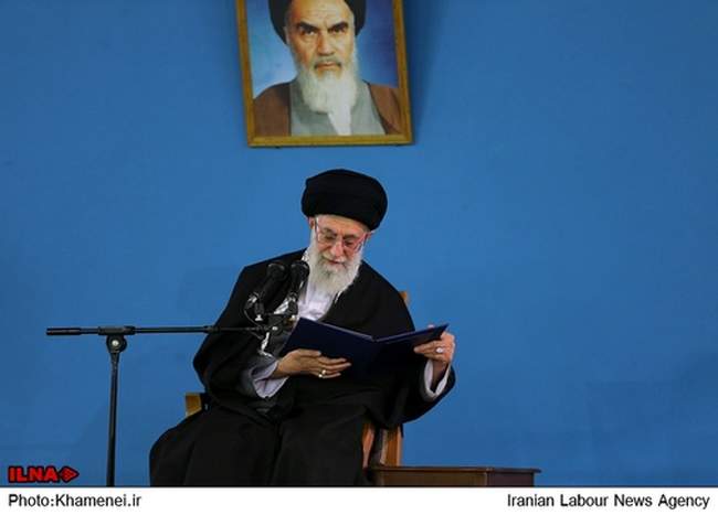 دیدارکارکنان و فرماندهان نیروی هوایی با فرمانده کل قوا