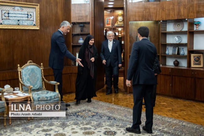 دیدار وزیر تجارت پاکستان با معاون اول رئیس جمهور