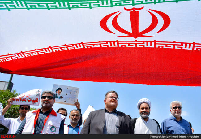 راهپیمایی روز قدس درمشهد مقدس