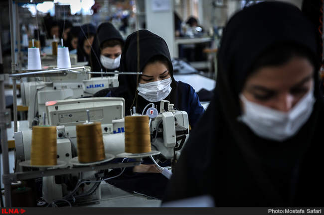 بازدید معاون توسعه اشتغال وزیر کار از کارخانه روناک جین
