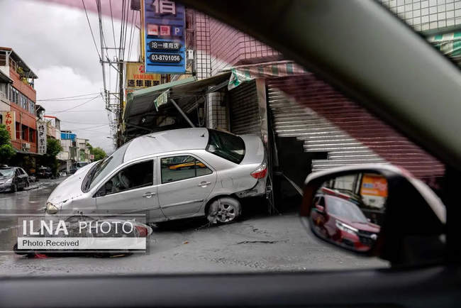 تصاویری از خسارات طوفان راگاسا در جنوب چین 