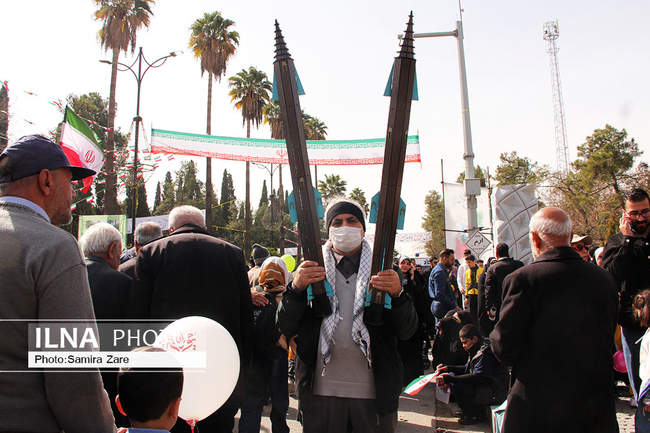 مراسم راهپیمایی ۲۲بهمن - شیراز