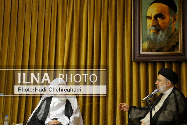 دیدار رئیس جمهور با جمعی از علما و اعضای جامعه مدرسین قم