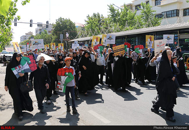 حضور چهره های سیاسی در راهپیمایی روز جهانی قدس/1