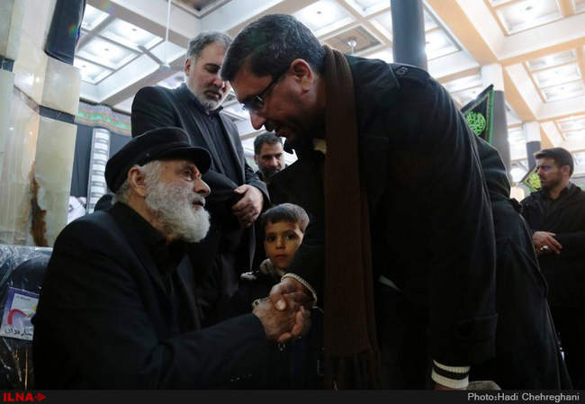 مراسم بزرگداشت مرحوم غضنفر رکن آبادی در مسجداعظم قم