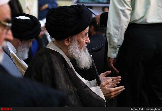 مراسم بزرگداشت آیت الله خزعلی در قم