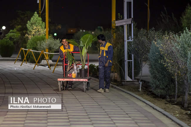 هشتمین نمایشگاه سراسری گل و گیاه در یزد
