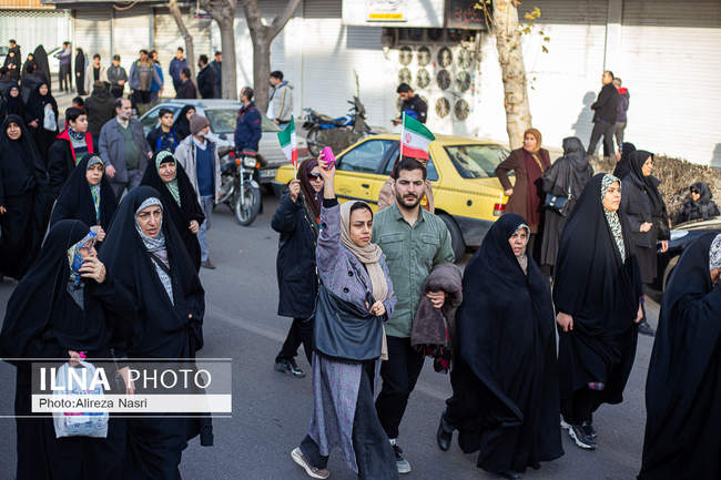 تشییع شهدای مدافع امنیت در قزوین