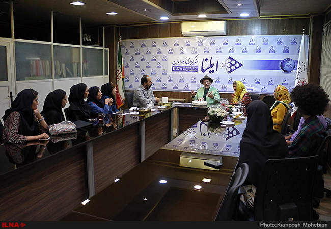 جشن تولد هفتاد و شش سالگی جواد مجابی در خبرگزاری ایلنا 