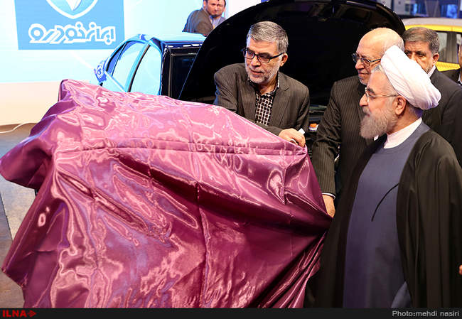 رونمایی از دستاوردهای جدید صنعت خودرو سازی