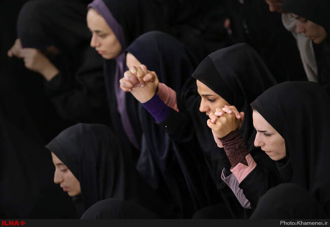 دیدار معلمان و فرهنگیان با رهبر انقلاب اسلامی 