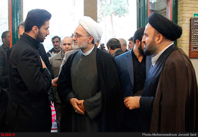 مراسم ترحیم غضنفر رکن آبادی سفیر سابق ایران در لبنان