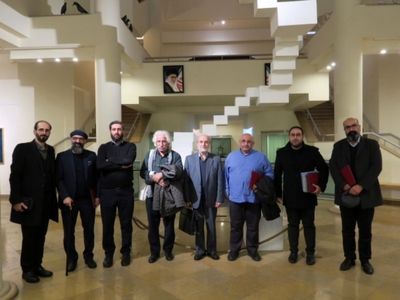 هنرمندان پیشکسوت در موزه امام علی (ع) گردهم آمدند/ تشکیل شورای ساماندهی آثار هنری 