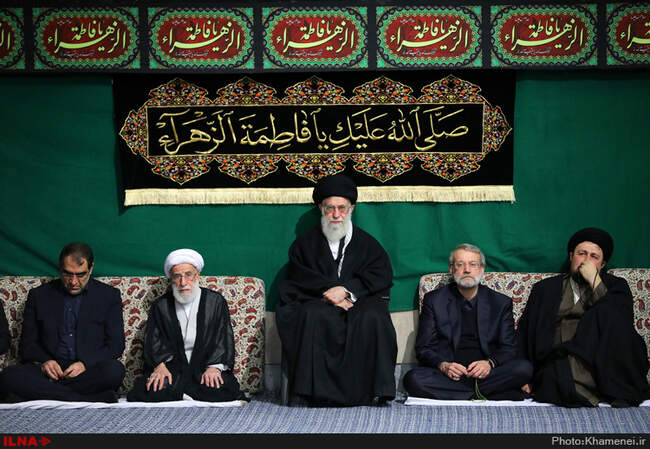 دومین شب عزاداری فاطمیه ۱۴۳۸ در حسینیه امام خمینی