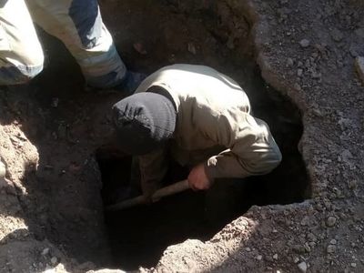 پلیس، مدفون شدن کارگران در گودبرداری را تکذیب کرد
