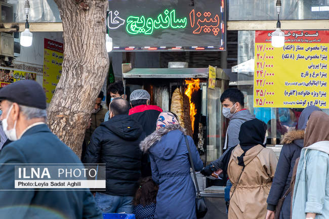 هجوم خطرناک مردم به بازار بزرگ تهران برای خریدهای نوروزی