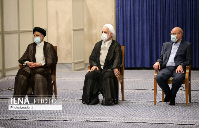 دیدار رئیس‌ و اعضای مجمع تشخیص مصلحت نظام با رهبر انقلاب