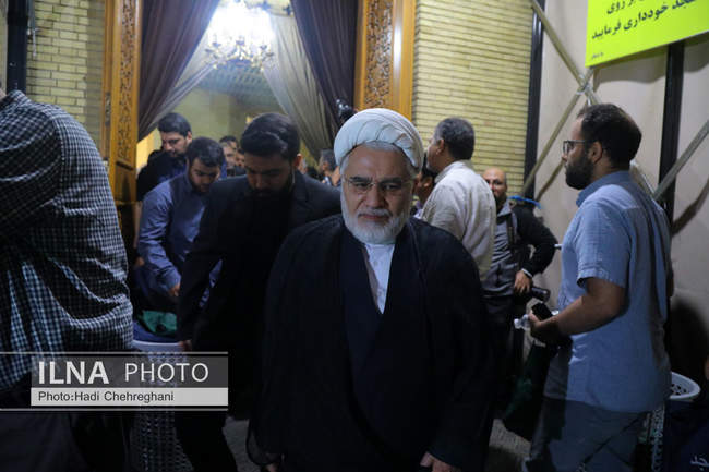 مراسم ختم همسر آیت‌الله سیستانی در تهران