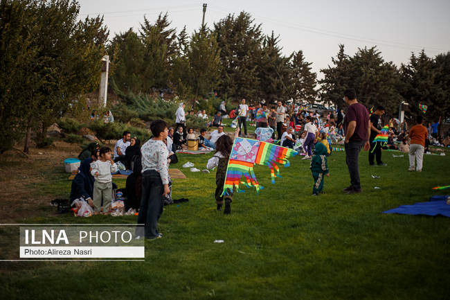 جشنواره پرواز بادبادک‌ها در قزوین