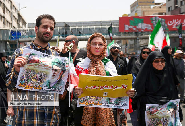  مراسم تشییع شهدای اقتدار - تهران / 4